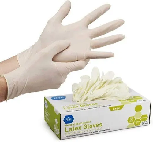 Hand Gloves Latex      Large (8-9)