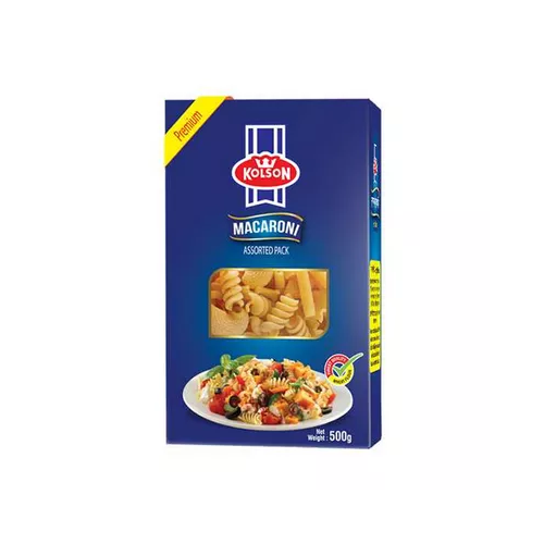 Kolson Macaroni Assorted Pack 500 gm