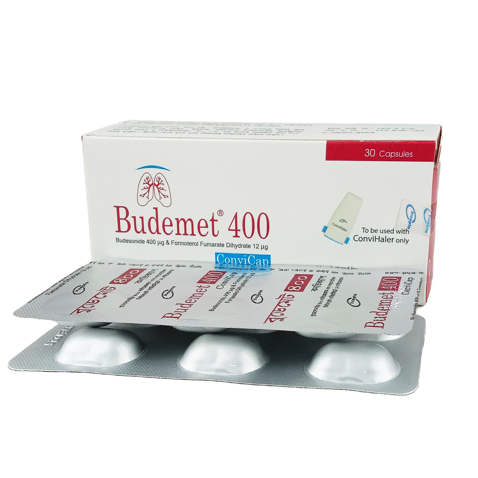 Budemet 400 Convicap Capsule - (400 Mcg+12 Mcg)