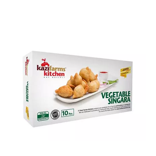 Kazi Farms Kitchen Vegetable Singara 10 pcs 300 gm