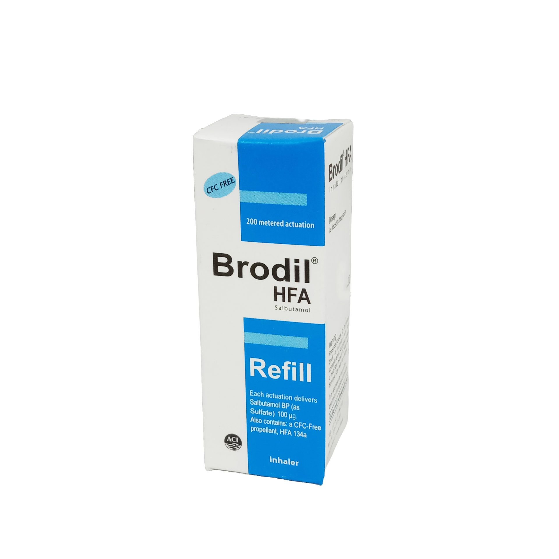 Brodil HFA Refill Inhaler - (100mcg/Puff)