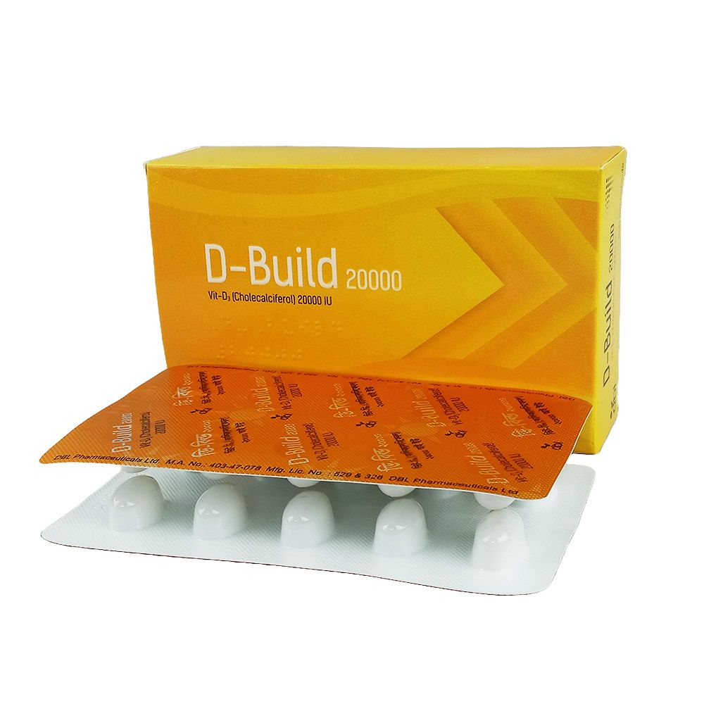 D-Build 20000 Capsule - (20000IU)