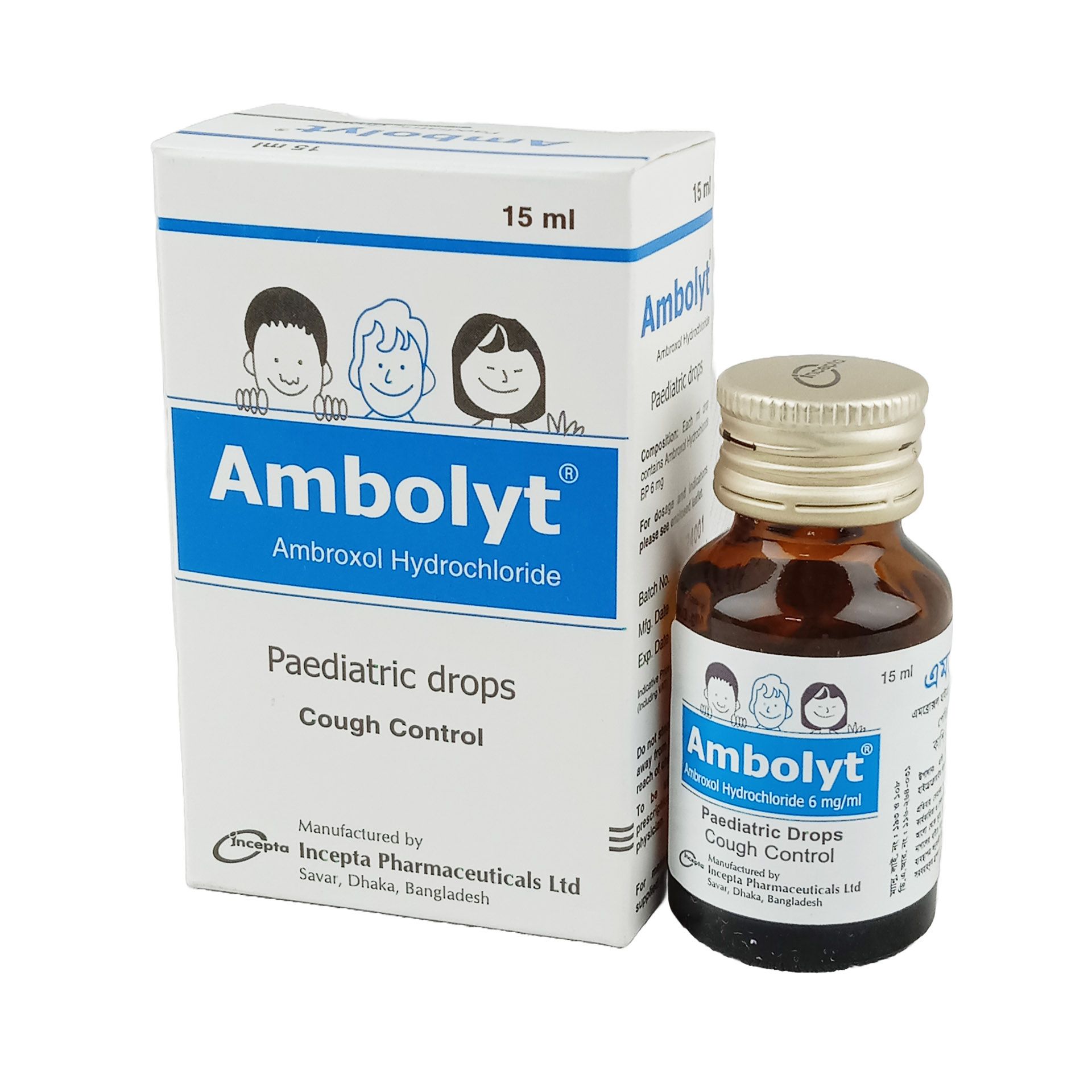 Ambolyt Paediatric Drops Pediatric - (6mg/Ml)