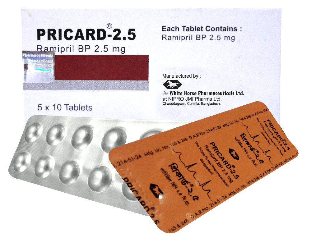 Pricard 2.5 Tablet - (2.5mg)