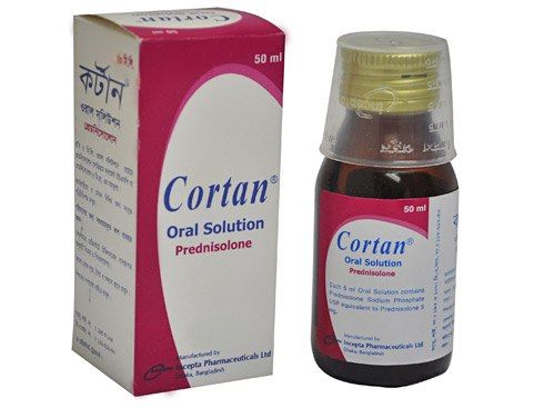 Cortan 50ml Syrup - (5mg/5ml)