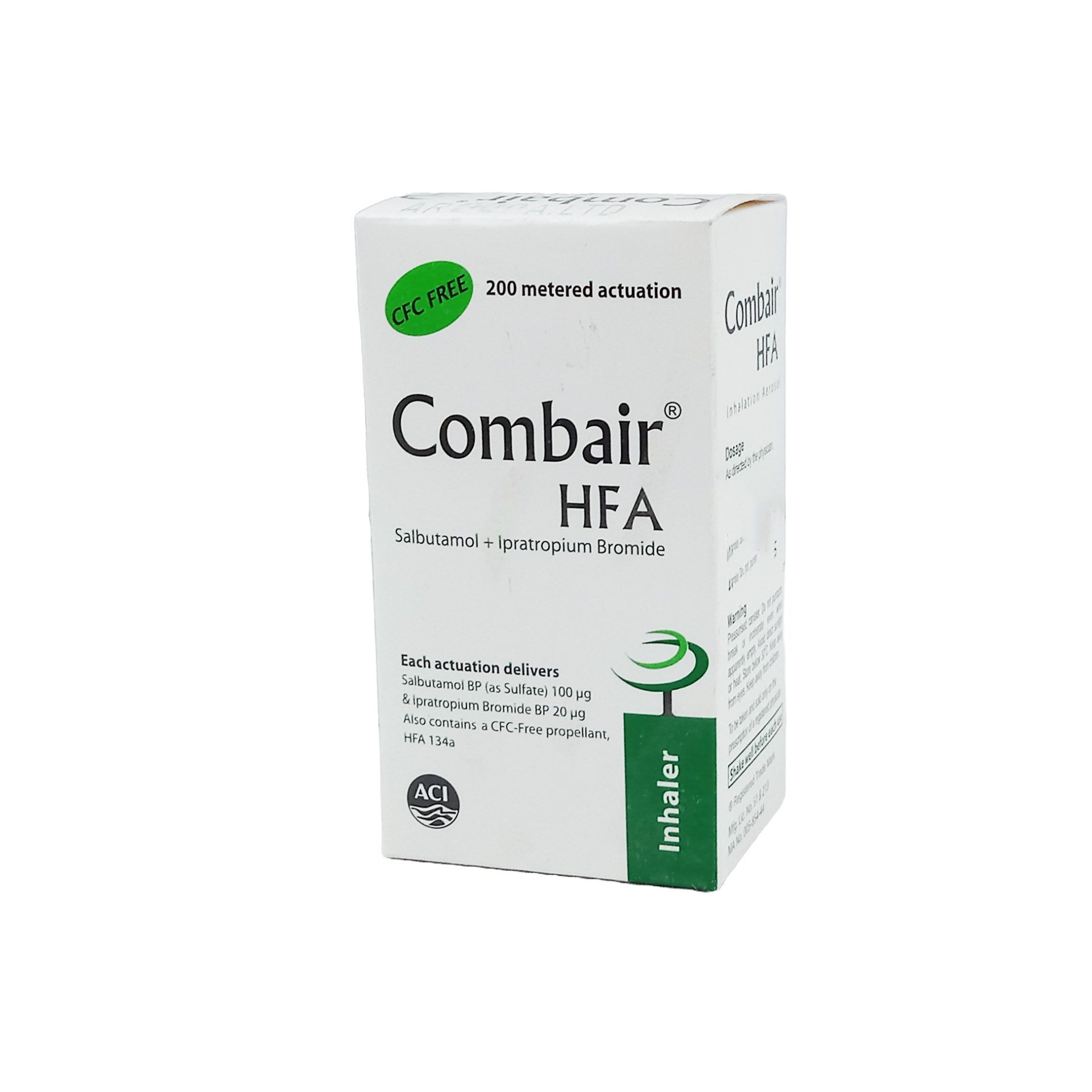 Combair HFA Inhaler - (20mcg+100mcg/Puff)