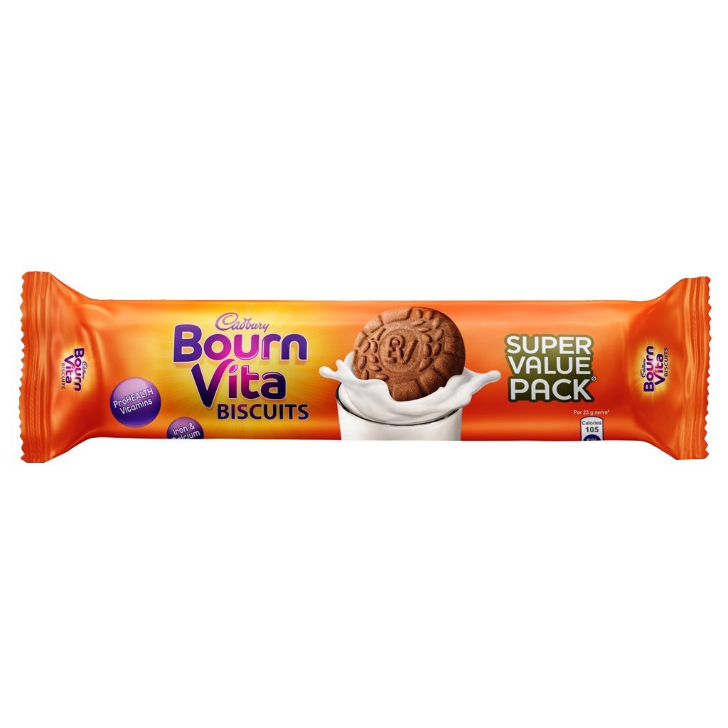 Cadbury Bourn Vita Crunchie Chocolate Cookies 120 gm