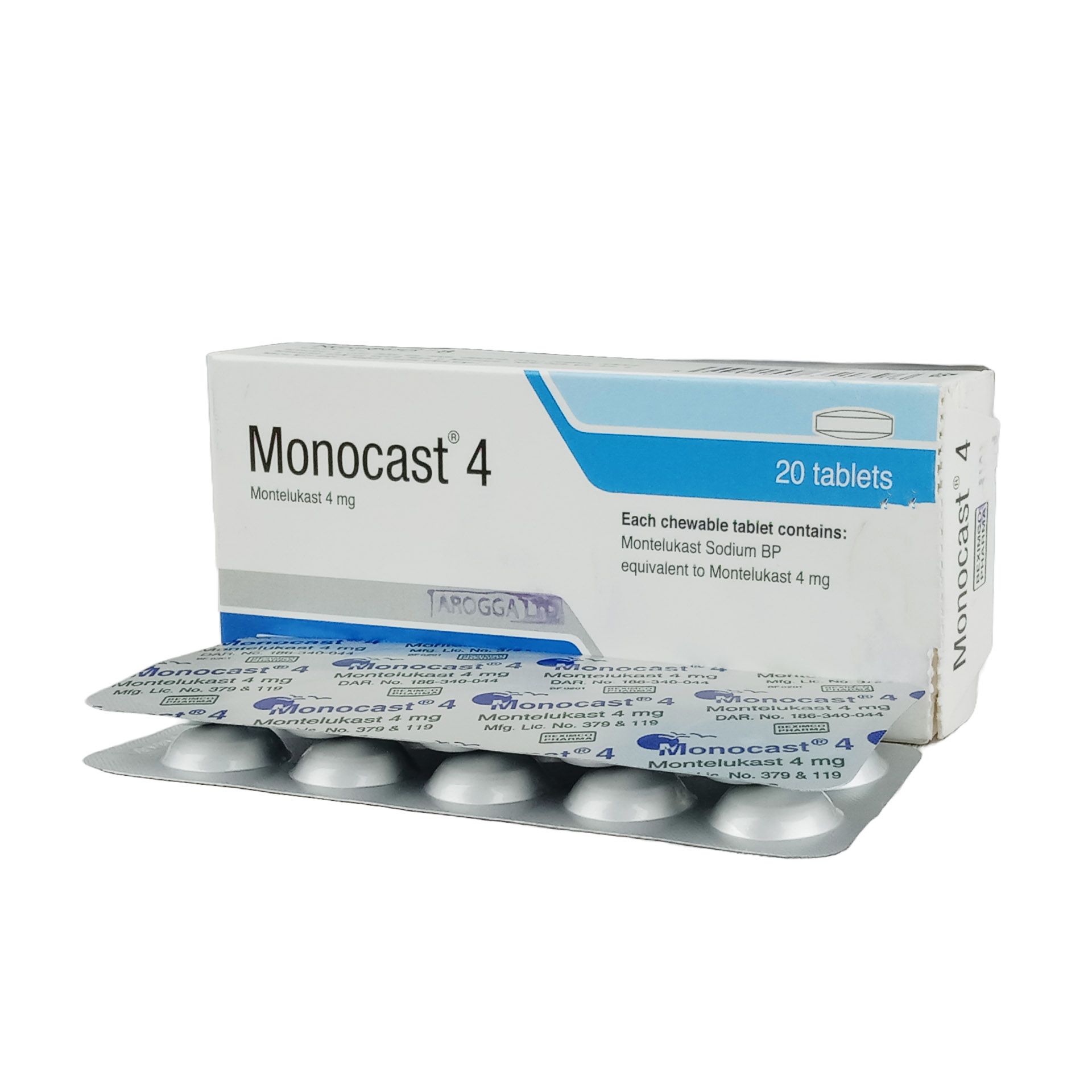 Monocast 4 Tablet - (4mg)