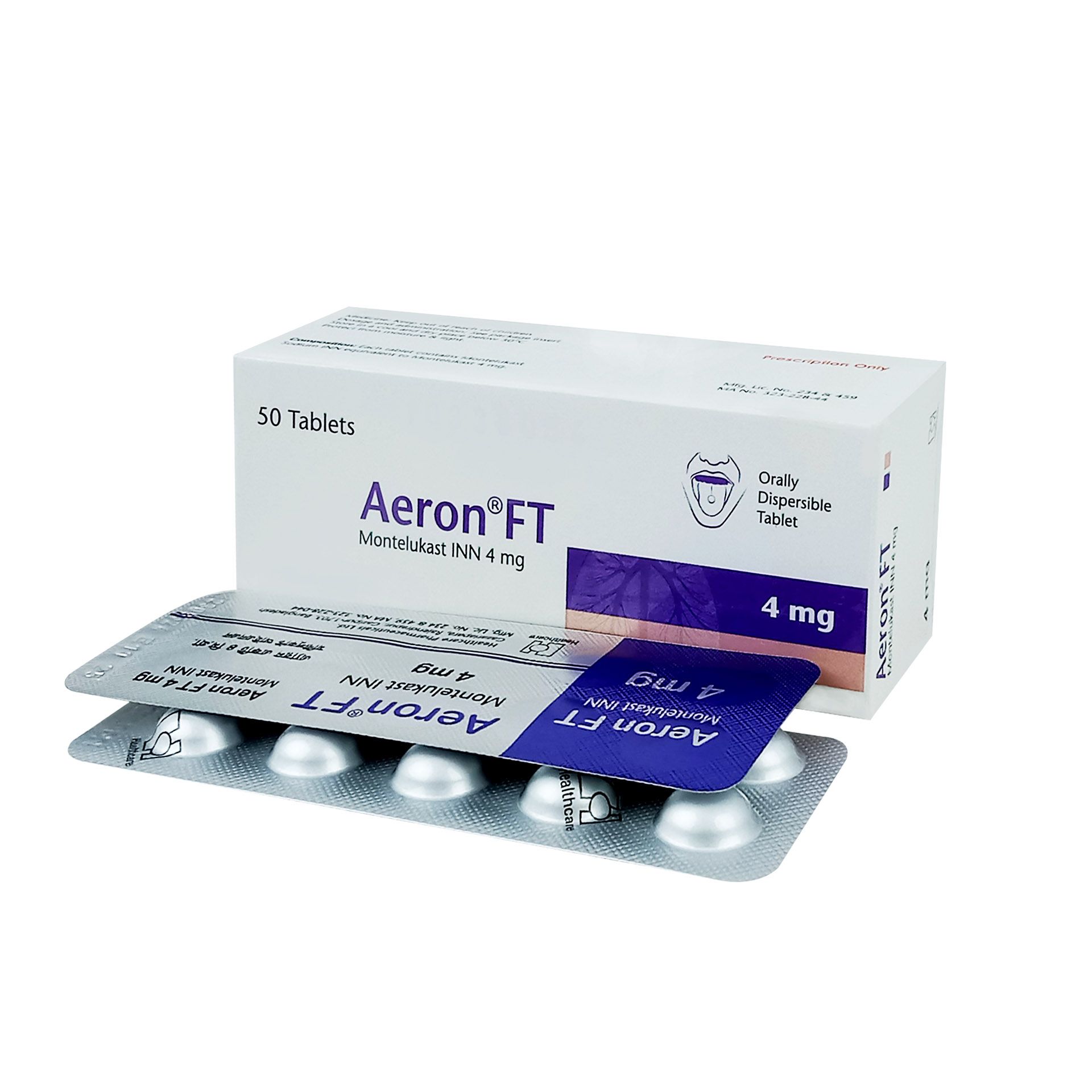 Aeron FT 4 Tablet - (4mg)