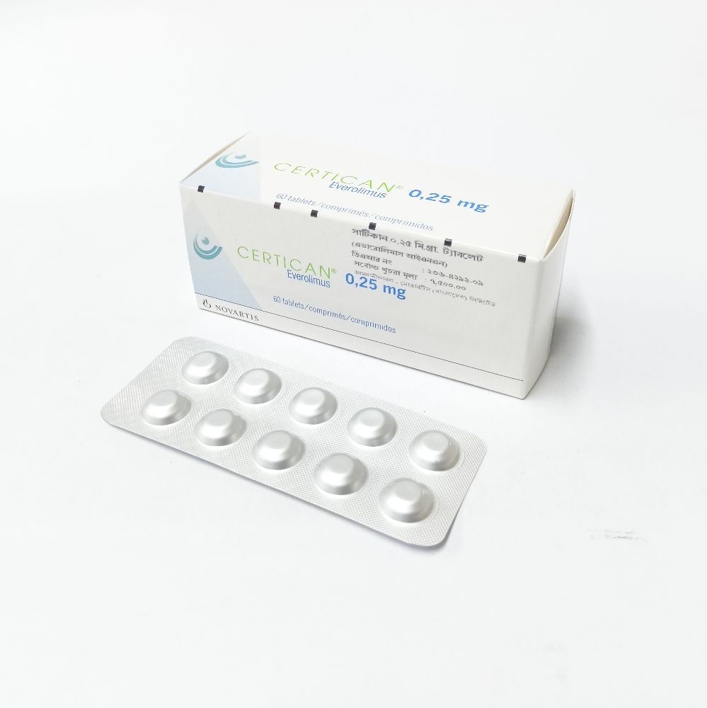 Certican Tablet - (0.25mg)