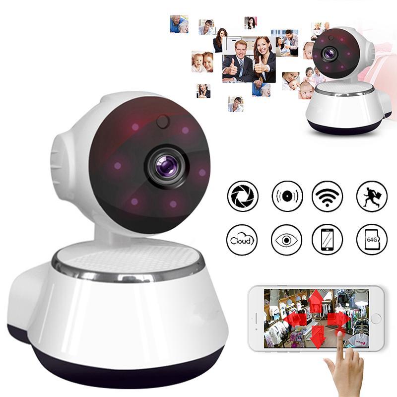 720P Home Security IP Camera Two Way Audio Wireless Mini Camera Night Vision CCTV WiFi Camera Baby Monitor