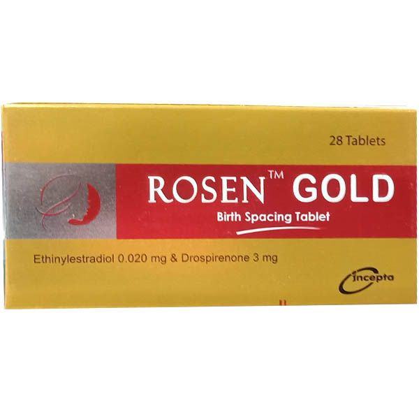 Rosen Gold Tablet - (3mg+20mcg)