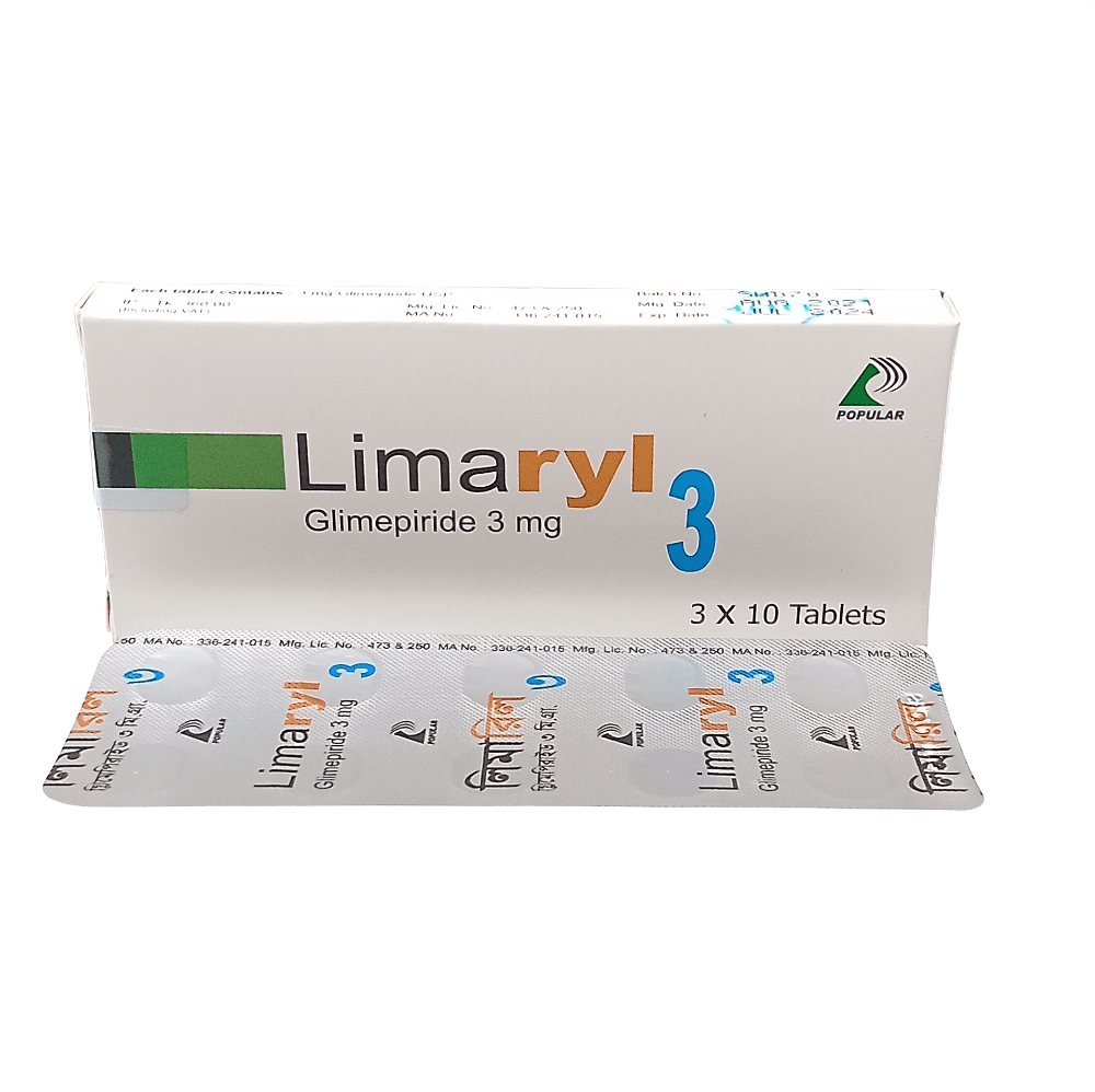Limaryl 3 Tablet - (3mg)