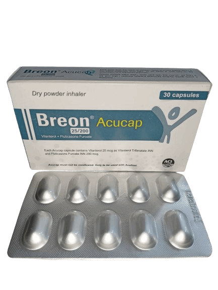 Breon 200 Accucap Capsule - (25mcg+200mcg)
