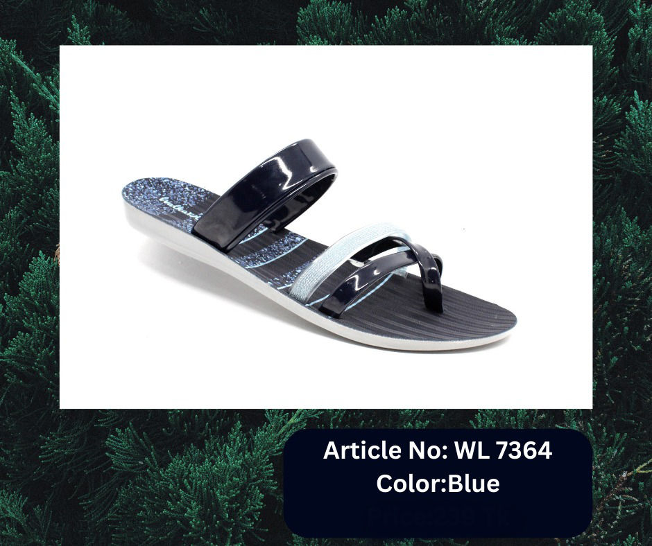 WALKAROO LADIES BLUE COLOR CASUAL AND COMFORTABLE SANDAL