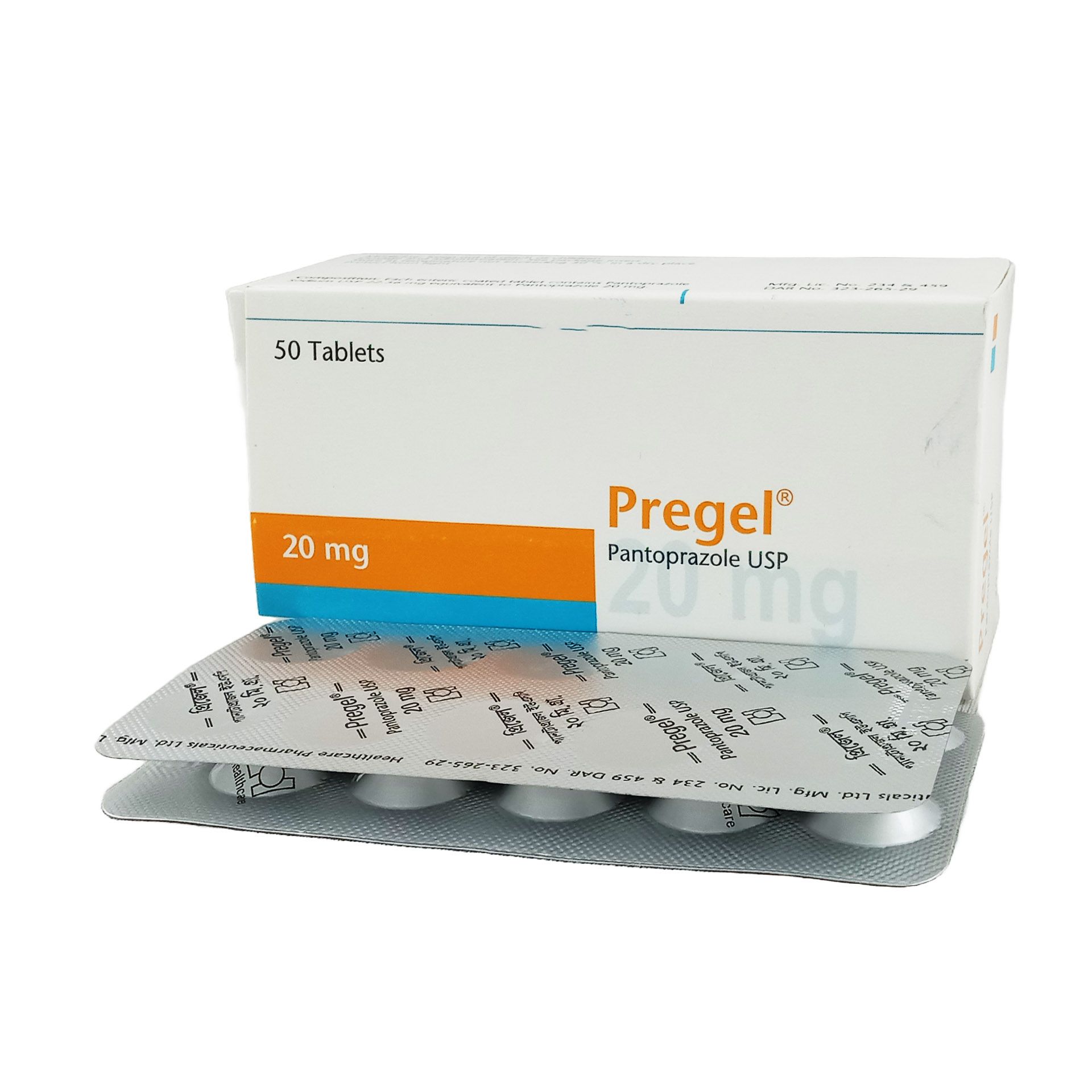 Pregel Tablet - (20mg) - 1 strip