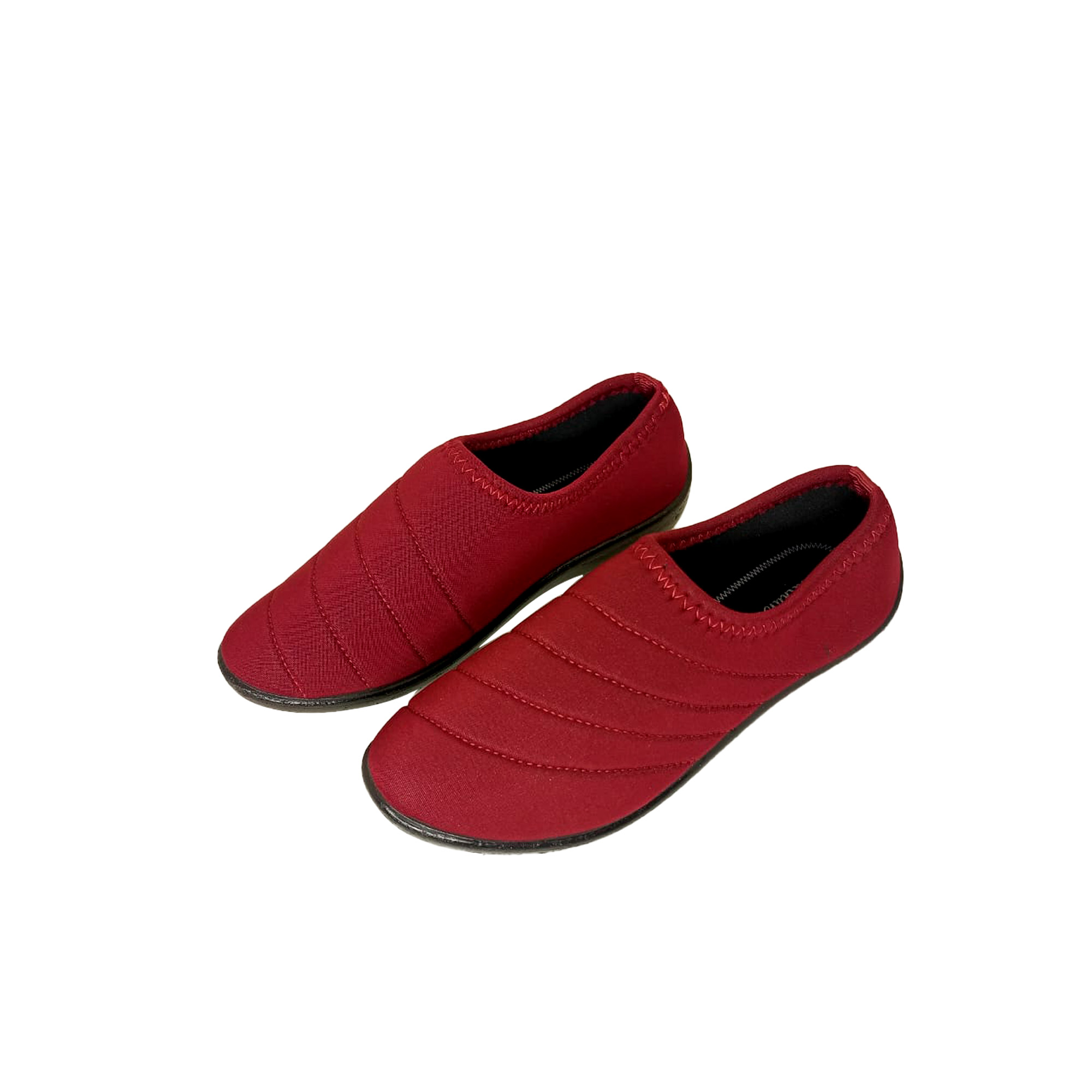 walkaroo Maroon color shoe for Ladies