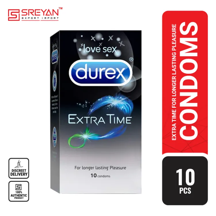 Durex Extra Time Love Sex Condoms