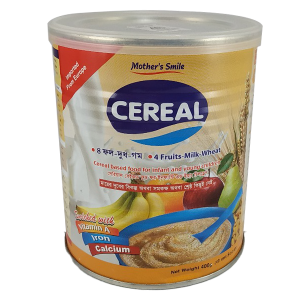 Mother's Smile Cereal 4 Fruits 400 gm