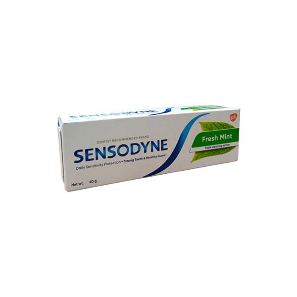 Sensodyne Fresh Mint Triple Cleaning Action Toothpaste 40 gm