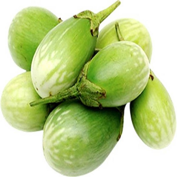 সবুজ গোল বেগুন(Green Round Brinjal)-1 kg