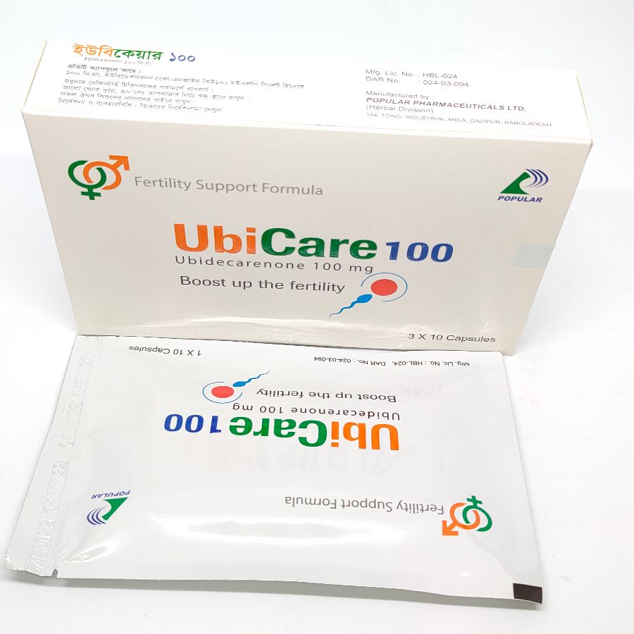Ubicare 100 Capsule - (100mg)