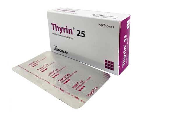 Thyrin 25 Tablet - (25mcg)