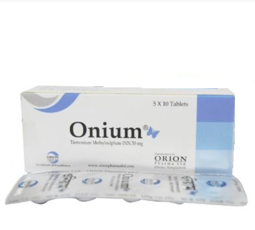 Onium Tablet - (50mg) - 1 strip