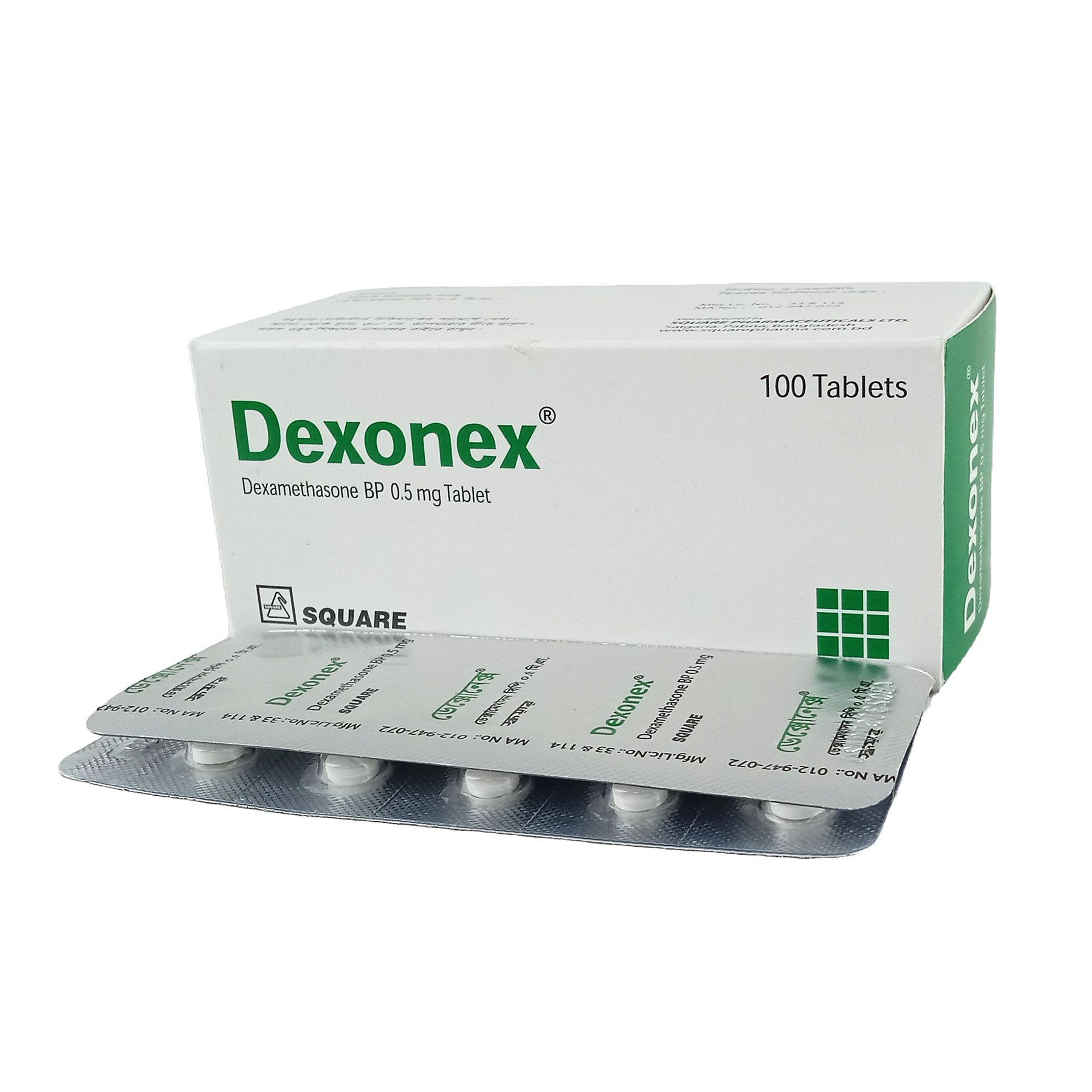 Dexonex Tablet - (0.5mg)