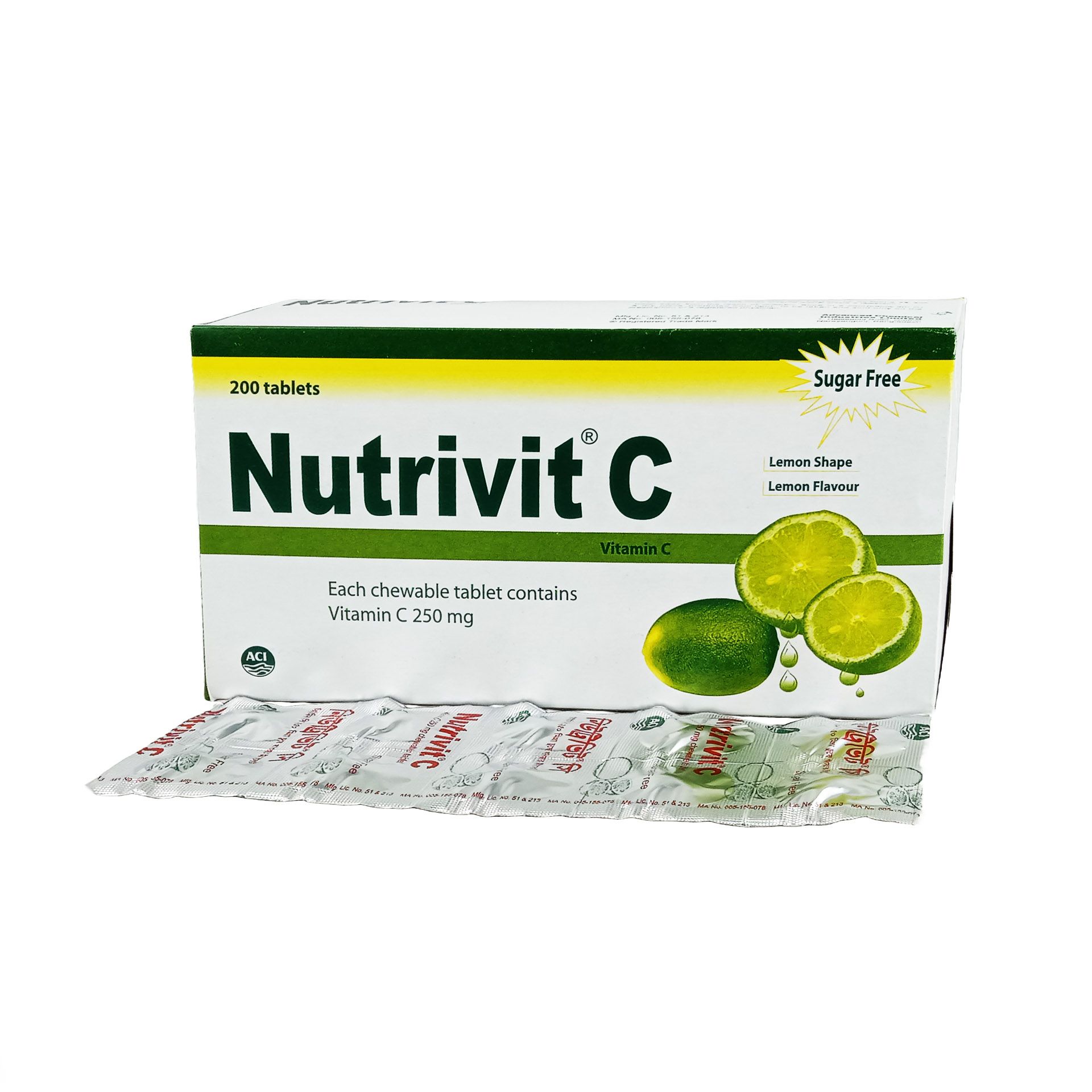 Nutrivit C 250 Tablet - (250mg)