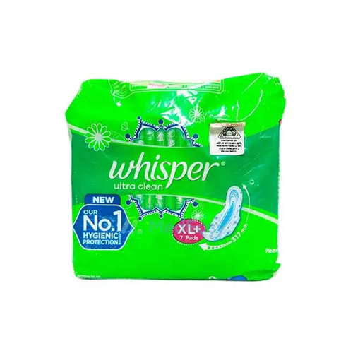 Whisper Ultra Clean XL+ Plus7 Pads