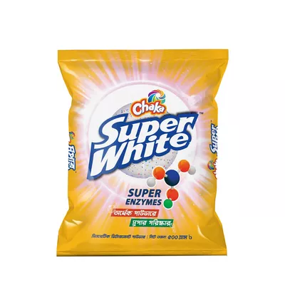 Chaka Super White Premium Detergent Powder 500 gm