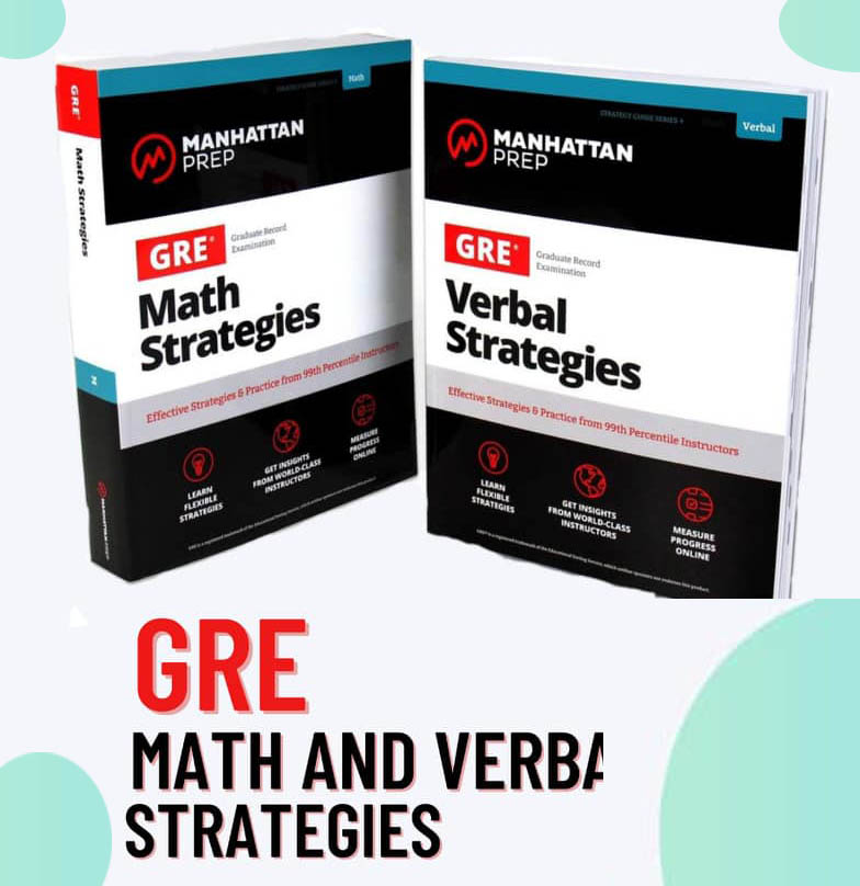 Manhattan Prep GRE Math & Verbal Strategies (2pc)