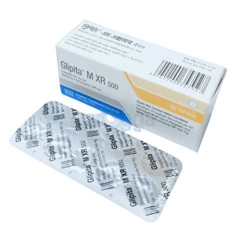 Glipita M XR 500 Tablet - (500mg+50mg)