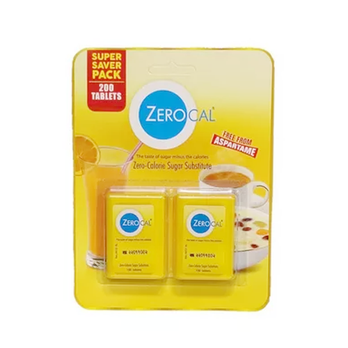 Zero Cal Sugar 200 Tablets each