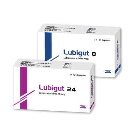 Lubigut 8 Capsule - (8mcg)- 1 strip
