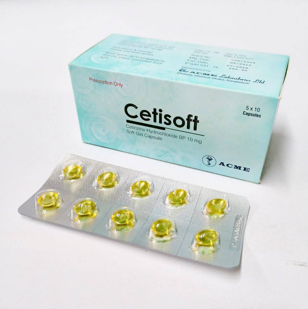 Cetisoft Capsule - (10mg)