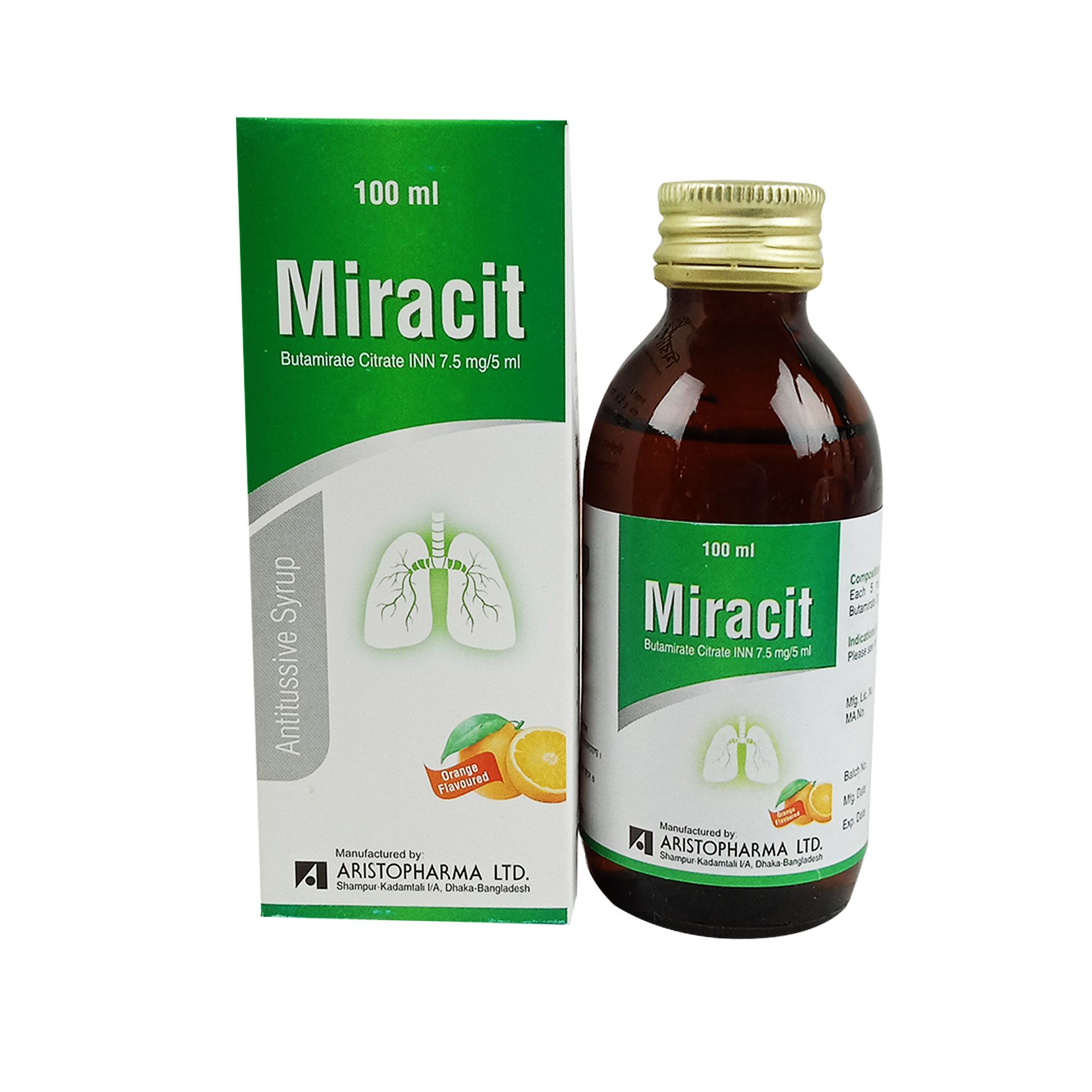 Miracit Syrup - (7.5mg/5ml)
