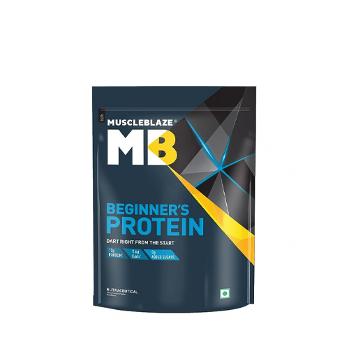 MuscleBlaze Beginner's Whey Protein Powder, 1kg, Chocolate Flavor