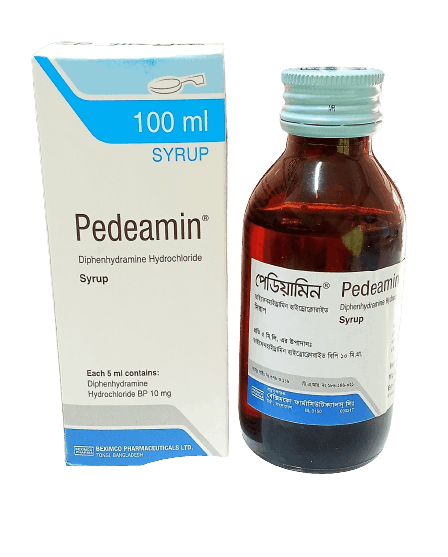 Pedeamin Syrup - (10mg/5ml)