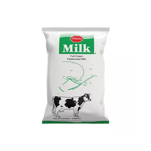 Pran Pasteurized Full Cream Liquid Milk-1 ltr