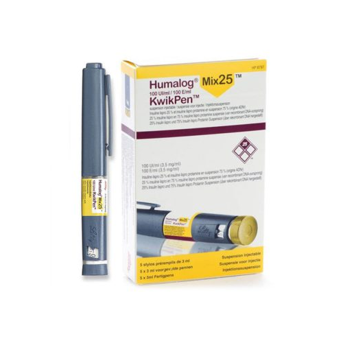 Humalog Mix 75/25 Kwikpen Injection - (3ml)