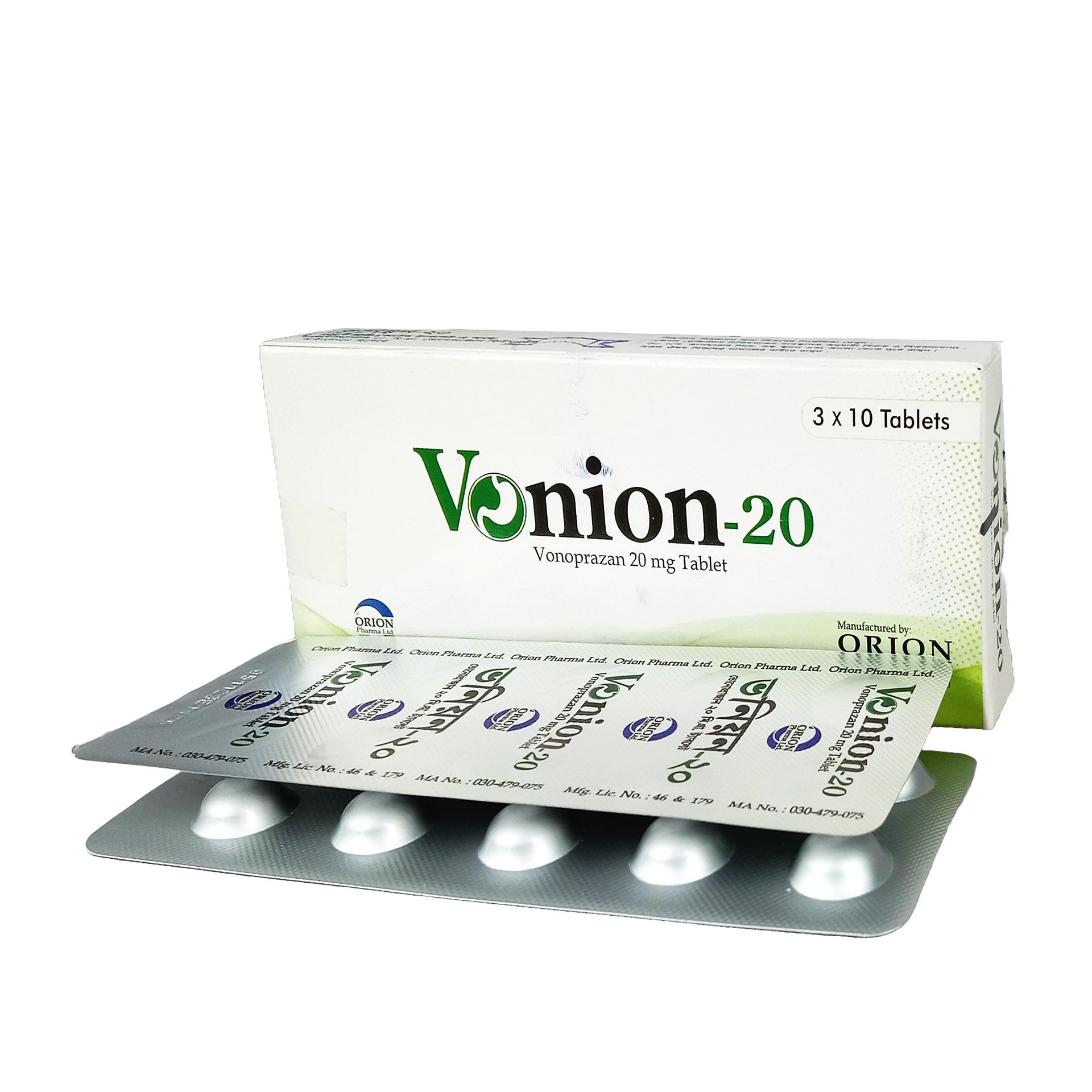 Vonion 20 - 1 strip