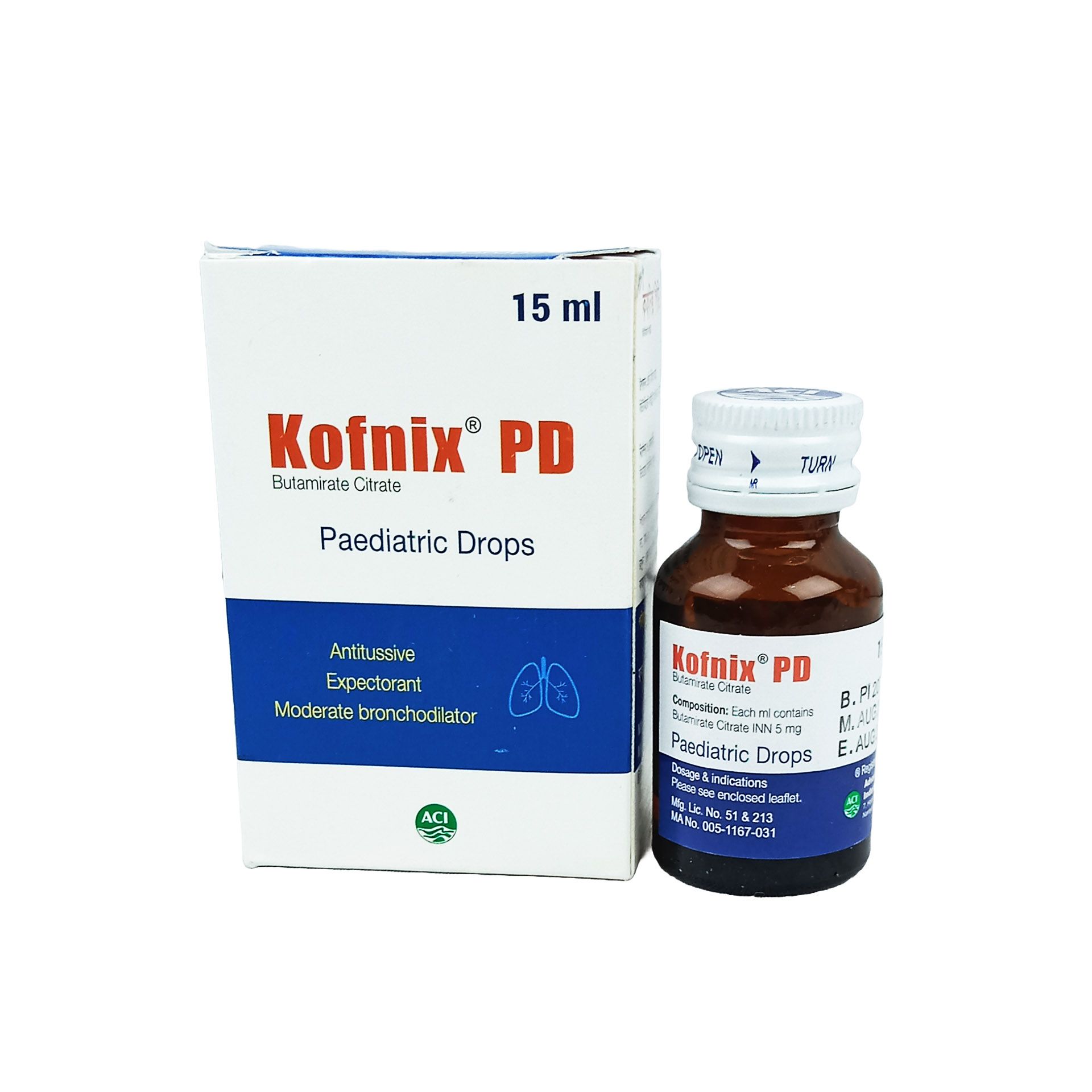 Kofnix Pediatric Drops - (5mg/Ml)