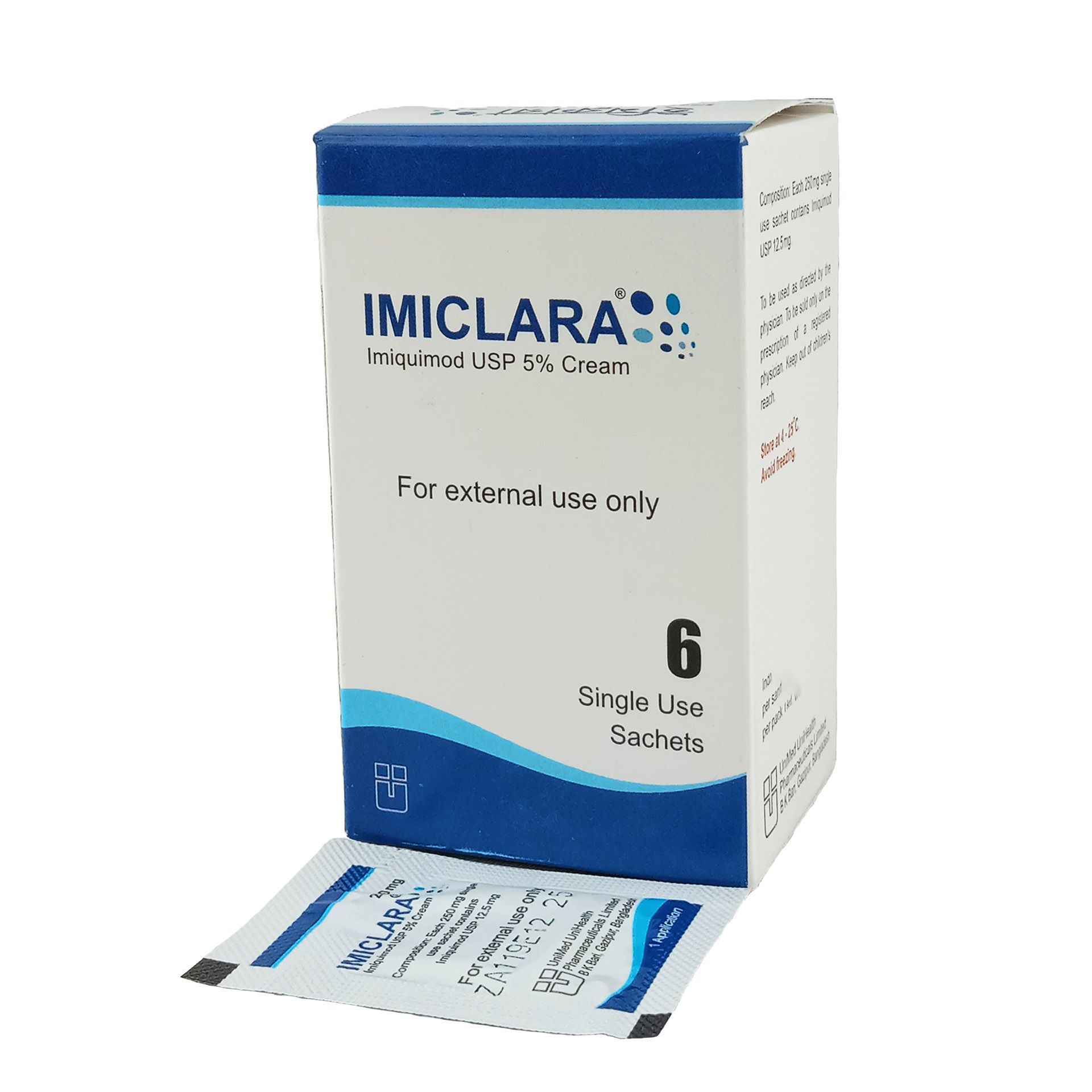 Imiclara Cream (Full Box)  - (250mg)