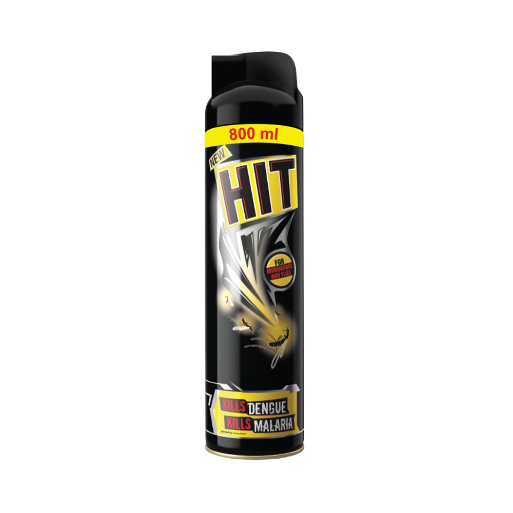 Black Hit Anti Mosquito Aerosol Spray 800 ml