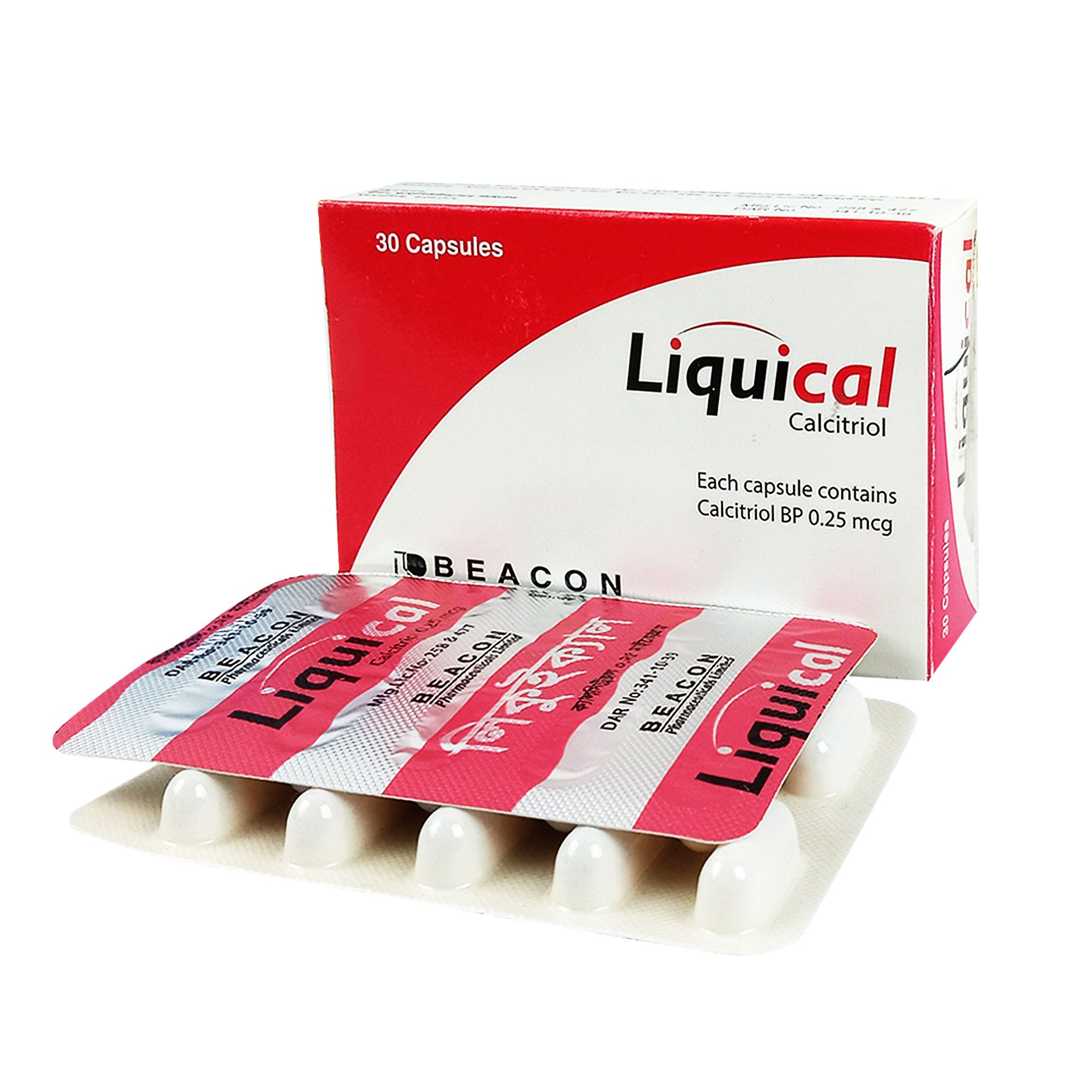 Liquical Capsule - (0.25mcg)