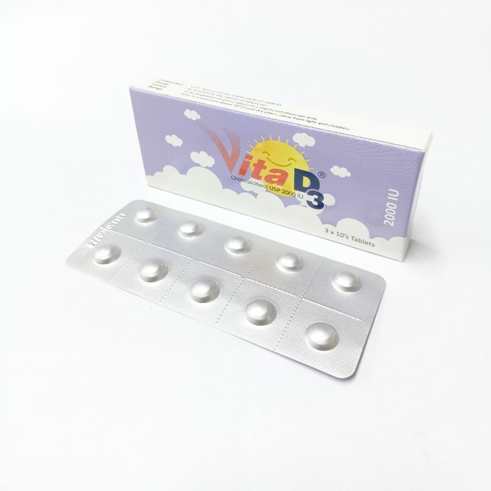 Vita D3 2000 Tablet - (2000IU)