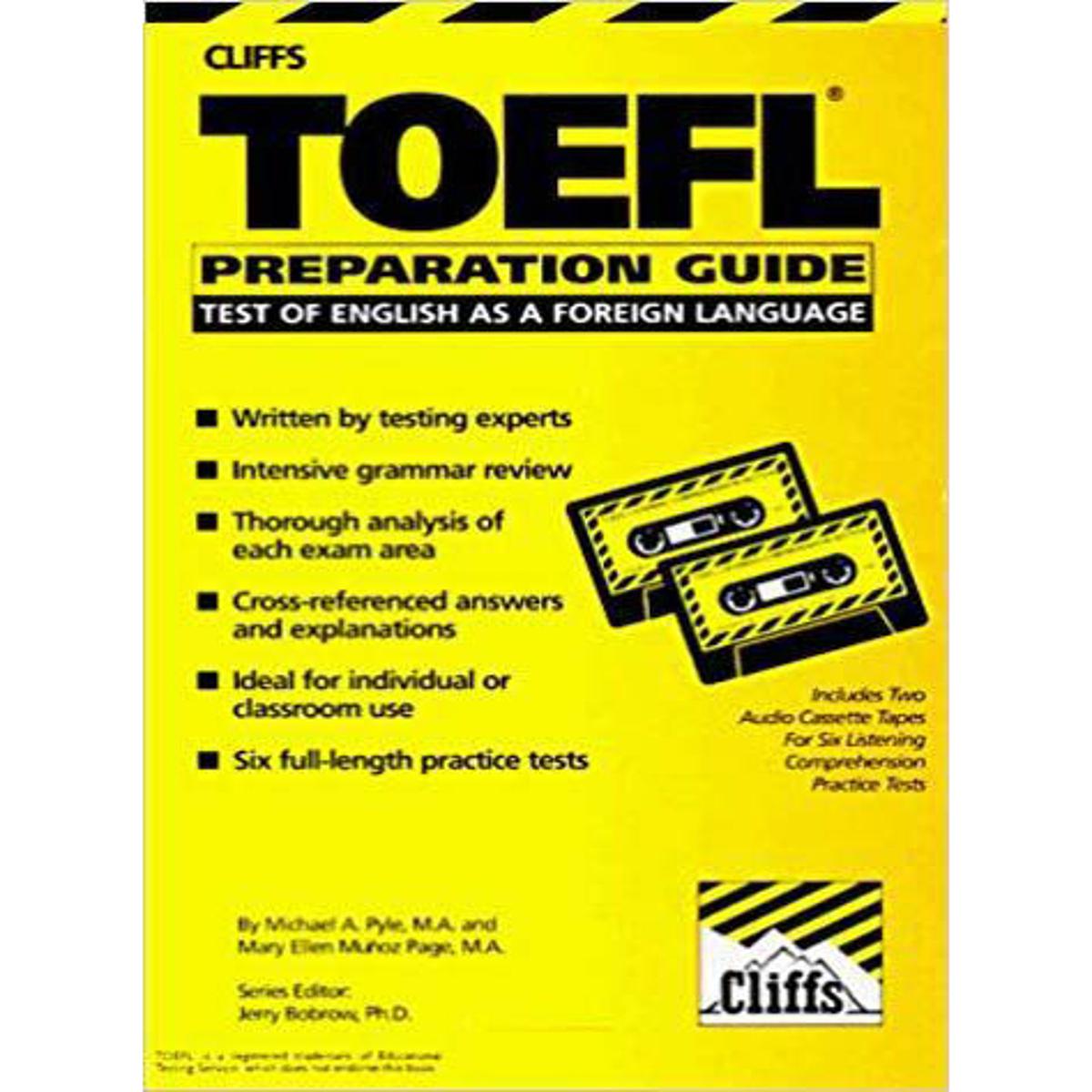 Cliffs Toefl Book