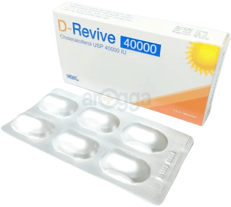 D-Revive 40000 Capsule - (40000IU)